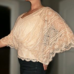 Lace Fashion Blouse by Beyond Vintage